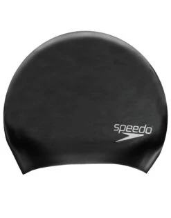 Speedo Long Hair Silicone Swim Cap -Swim District LongHairSiliconeSwimCap