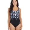 Zoggs Metropolis Print Adjustable Scoopback Swimsuit 2 Zoggs Metropolis Print Adjustable Scoopback Swimsuit -Swim District Metropoliszoggsadjustablescoopback 2