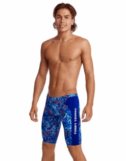 Funky Trunks Mr Squiggle Swim Jammers -Swim District MrSquiggleJammersMens 3