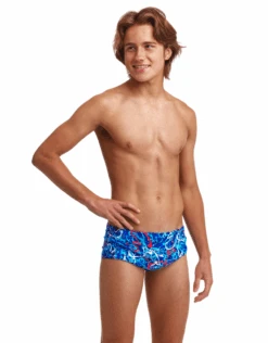 Funky Trunks Boys Mr Squiggle Swim Trunks -Swim District MrSquiggleSwimTrunksBoys 3
