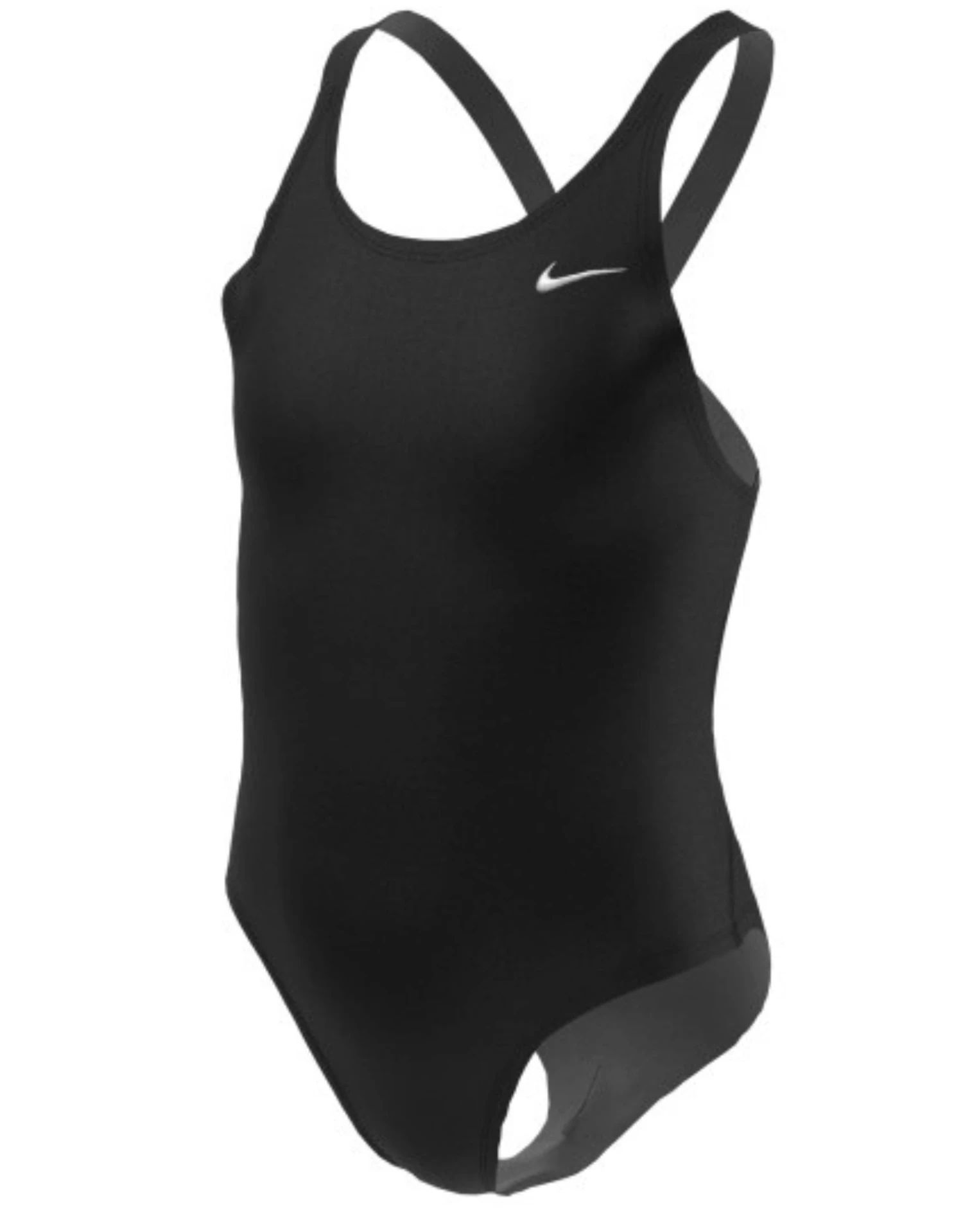 Nike Girls Hydrastrong Performance Fastback Swimsuit - Black 3 Nike Girls Hydrastrong Performance Fastback Swimsuit - Black