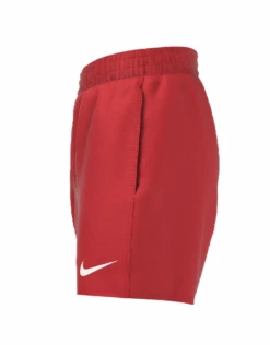Nike Boys Essential Lap 4" Volley Short University Red -Swim District NikeEssentialLap4VolleyShortRedSide