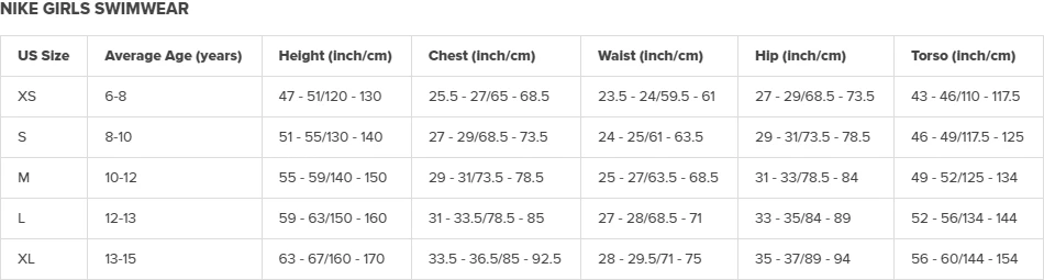 Nike Girls Hydrastrong Performance Fastback Swimsuit - Black 7 Nike Girls Hydrastrong Performance Fastback Swimsuit - Black - Image 5