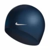Nike Solid Silicone Adult Cap -Swim District NikeSolidSiliconeAdultCap Navy