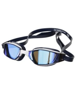 Xceed Titanium Mirrored Swim Goggle - Phelps 23 Xceed Titanium Mirrored Swim Goggle - Phelps -Swim District PHELPS XCEED GOGGLES BLUE