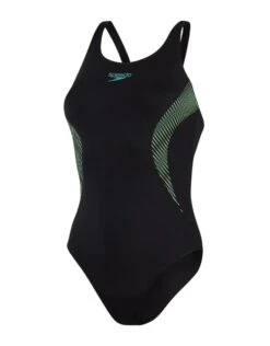 Speedo Placement Muscleback Swimsuit - Black/Blue 10 Speedo Placement Muscleback Swimsuit - Black/Blue -Swim District PlacementMusclebackSwimsuit BlackBlue 3