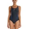Speedo Placement Powerback Swimsuit - Grey/Red 2 Speedo Placement Powerback Swimsuit - Grey/Red -Swim District PlacementPowerbackSwimsuit GreyRed 1