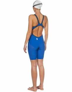 Swim District 10 Swim District -Swim District PowerskinCarbonAir2FullBodyShortLeg BlueandGrey 2