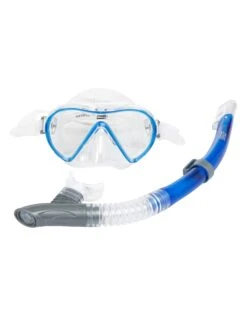 Zoggs Reef Explorer Snorkel Set - Clear / Blue -Swim District ReefExplorerSnorkleSet 1