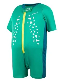 Speedo Sea Squad Float Suit (3-4 Years) - Mint Green -Swim District SeaSquadFloatSuit Green 4