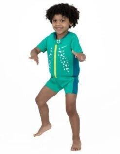 Speedo Sea Squad Float Suit (3-4 Years) - Mint Green -Swim District SeaSquadFloatSuit Green 5