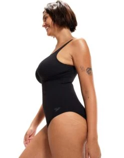 Speedo Shaping AquaNite Swimsuit - Black -Swim District ShapingAquaNiteSwimsuit Black 4