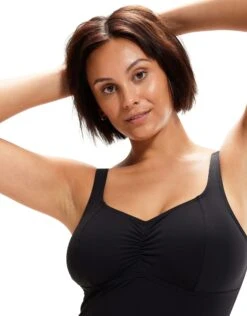 Speedo Shaping AquaNite Swimsuit - Black -Swim District ShapingAquaNiteSwimsuit Black 5