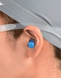 Silicone Ear Plugs With Retaining Cord -Swim District SiliconeEarPlugsWithRetainingCord 3