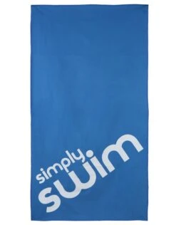 Large Microfibre Towel - Blue -Swim District SimplySwimLargeMicrofibreTowel 2