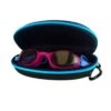 Soft Touch Swim Goggle Case -Swim District SoftTouchCase OpenwithGogglesExample