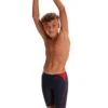 Speedo Boys HyperBoom Splice Swim Jammer - Navy/Red -Swim District Speedo Boys HyperBoom Splice Jammer Black Red 5