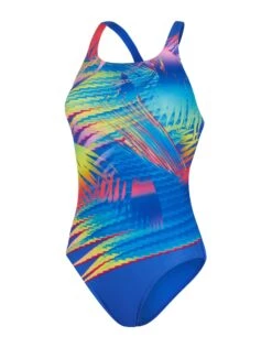 Speedo Digital Placement Medalist Swimsuit - Blue/Pink 12 Speedo Digital Placement Medalist Swimsuit - Blue/Pink -Swim District Speedo Digital Placement Medalist Blue Pink 3