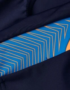 Speedo Dive Thinstrap Muscleback Swimsuit - Blue/Orange -Swim District Speedo DiveThinstrapMusclebackSwimsuit BlueOrange 3