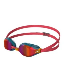 Speedo Fastskin Speedsocket 2 Mirror Goggle 11 Speedo Fastskin Speedsocket 2 Mirror Goggle -Swim District Speedo Fastskin Speedsocket Goggle Red Green