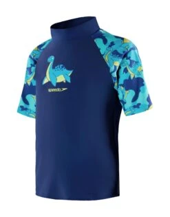 Speedo Tots Boys Printed Sun Protection Set - Blue -Swim District Speedo Printed Sun Protection Set Blue 2