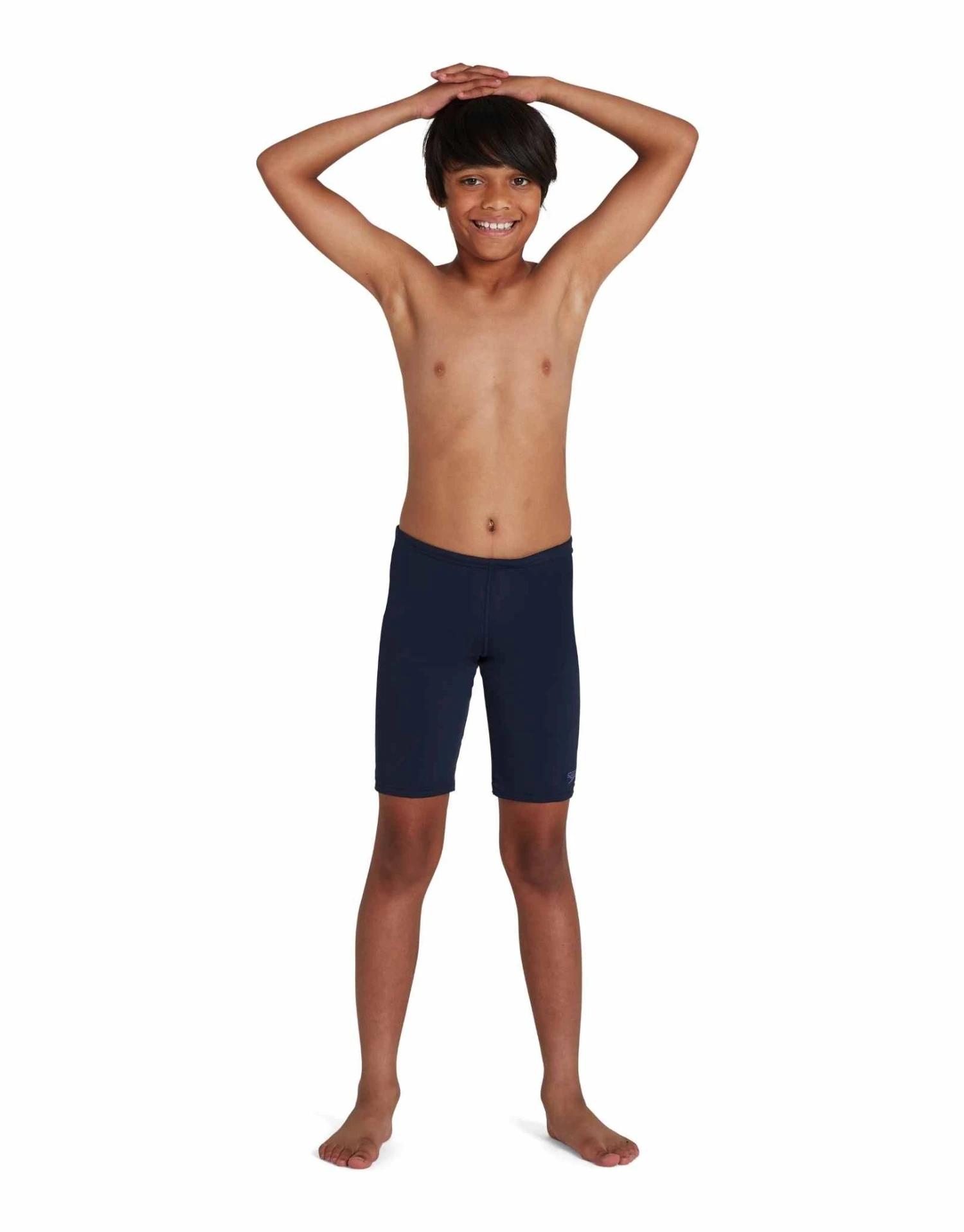 Speedo Boys Endurance Plus Jammer - Navy 6 Speedo Boys Endurance Plus Jammer - Navy - Image 4