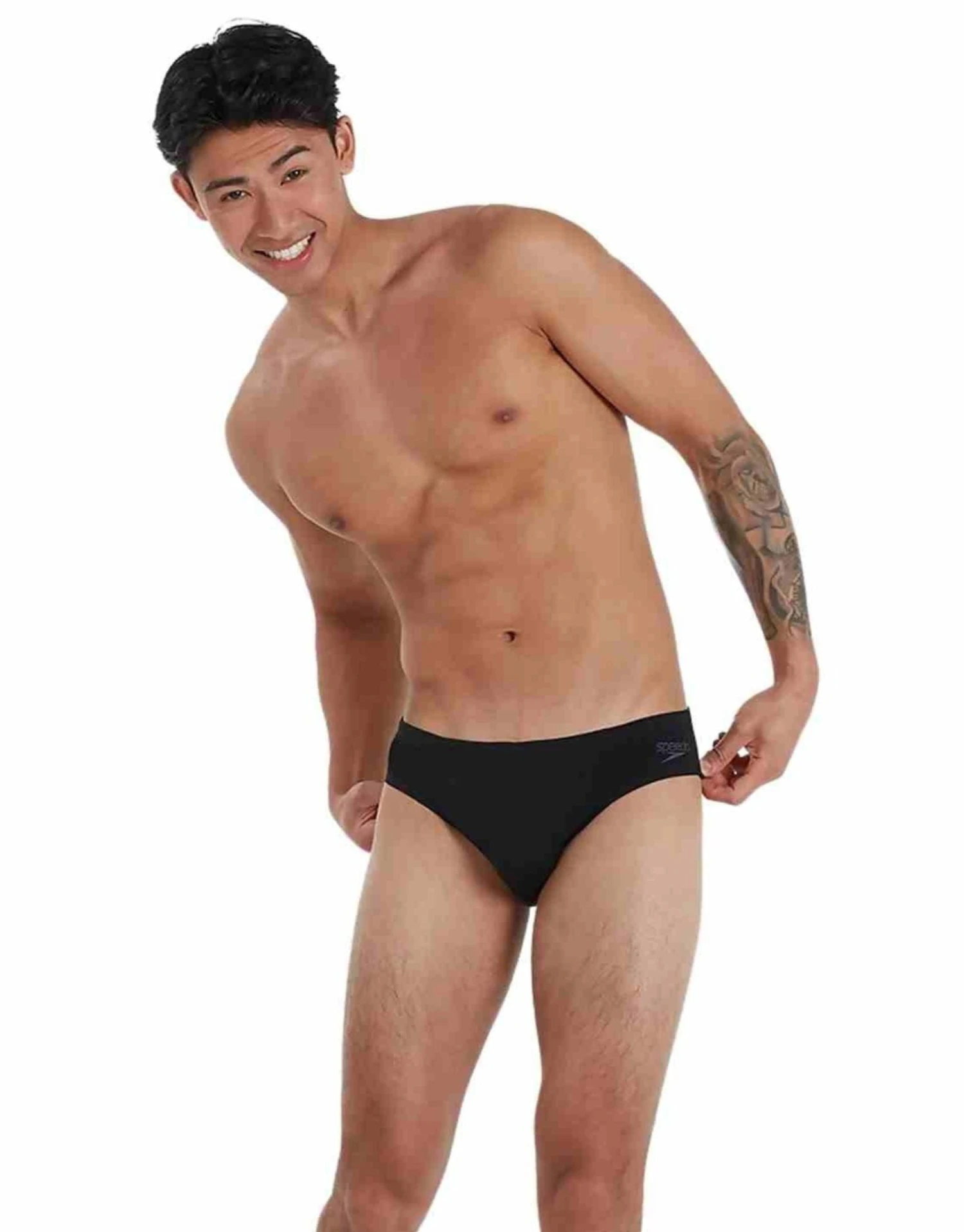Speedo Endurance Plus 7cm Sportsbrief - Black 3 Speedo Endurance Plus 7cm Sportsbrief - Black