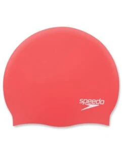 Speedo Junior Plain Moulded Silicone Cap -Swim District SpeedoJuniorPlainMouldedSiliconeCaps 1