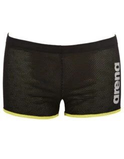 Arena Square Cut Drag Short - Black -Swim District SquareCutDragShort Black 3