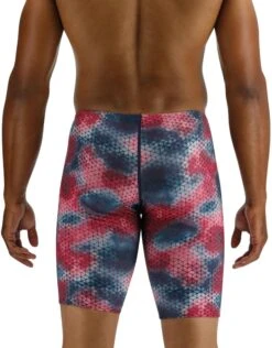 TYR StarHex Durafast Elite Solid Swim Jammer - Red/Multi -Swim District StarHexDurafastEliteSolidJammer RedMulti 7