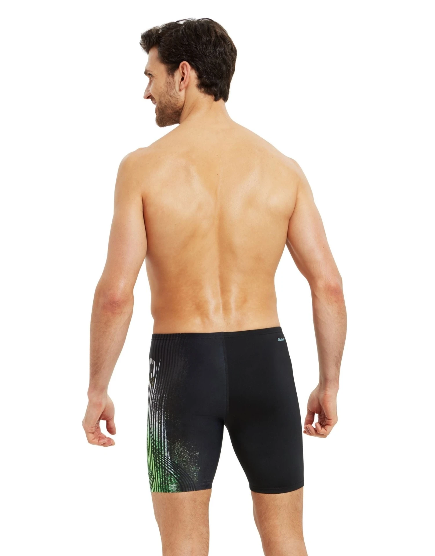 Zoggs Streamer Mid Swim Jammer 4 Zoggs Streamer Mid Swim Jammer - Image 2