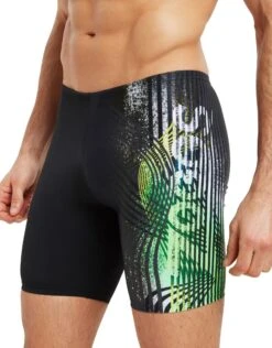 Zoggs Streamer Mid Swim Jammer 10 Zoggs Streamer Mid Swim Jammer -Swim District StreamerMidSwimJammer 4