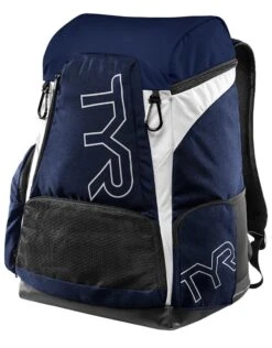 TYR Alliance 45L Backpack -Swim District TYRAlliance45LBackpack Navy White