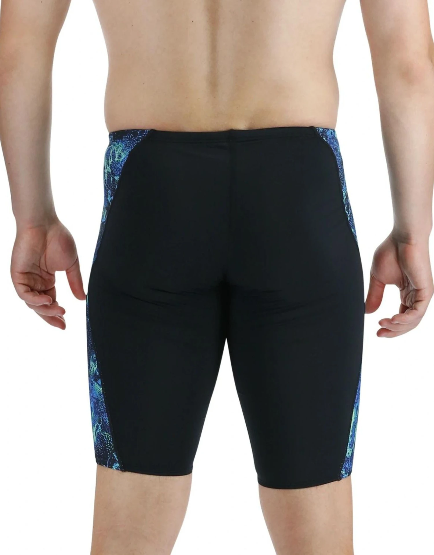 TYR Diploria Durafast Lite Blade Splice Swim Jammer - Blue/Green 4 TYR Diploria Durafast Lite Blade Splice Swim Jammer - Blue/Green - Image 2