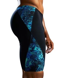 TYR Diploria Durafast Lite Blade Splice Swim Jammer - Blue/Green 14 TYR Diploria Durafast Lite Blade Splice Swim Jammer - Blue/Green -Swim District TYRDiploriaDurafastLiteBladeSpliceSwimJammer BlueGreen 7