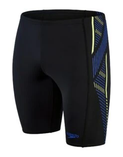 Speedo Tech Panel Jammer - Black/Blue 11 Speedo Tech Panel Jammer - Black/Blue -Swim District TechPannelAquashort BlackBlue 4