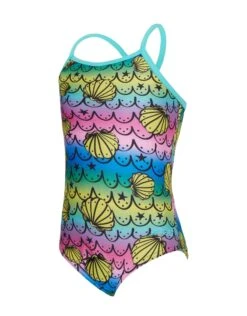 Zoggs Tots Girls Mermaids Crossback Swimsuit -Swim District TotsGirlsMermaidsCrossbackSwimsuit 4