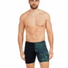 Zoggs Urban Galaxy Print Mid Jammer - Black/Green -Swim District Untitleddesign 28