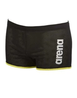Arena Square Cut Drag Short - Black