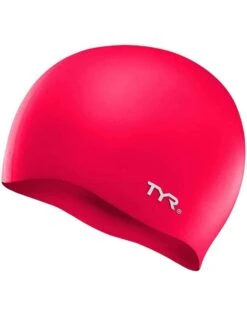 TYR Wrinkle Free Silicone Swim Cap -Swim District WrinkleFreeSiliconeSwimCap 1