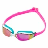 Xceed Titanium Mirrored Swim Goggle - Phelps -Swim District XCEEDPinkBlueWhite 3 2e89dc69 4c1c 4f86 a403 c81ee1134d99