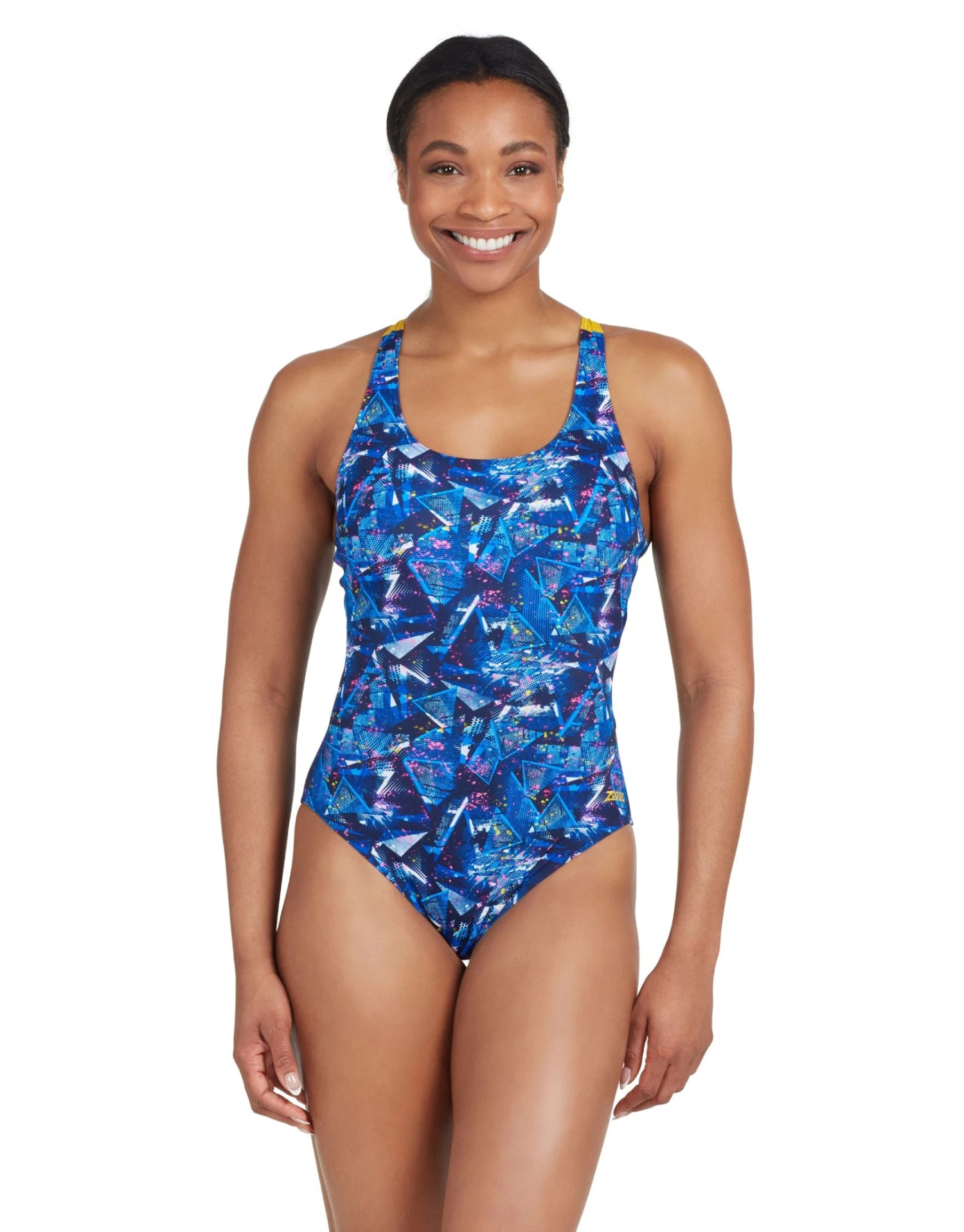 Zoggs Catalyst Actionback Swimsuit - Navy/Blue 3 Zoggs Catalyst Actionback Swimsuit - Navy/Blue