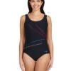 Zoggs Macmaster Scoopback Swimsuit - Black/Multicolour -Swim District Zoggs Macmaster Swimsuit Black Multicolour 4