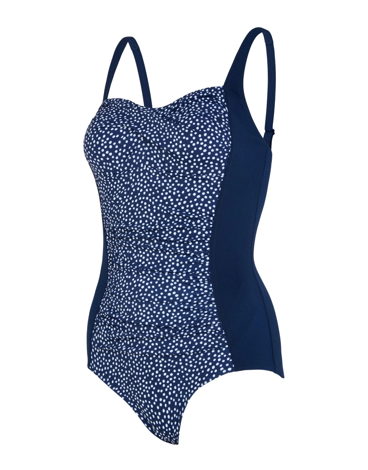 Zoggs Martinique Ruched Front Adjustable Swimsuit - Navy 6 Zoggs Martinique Ruched Front Adjustable Swimsuit - Navy - Image 4