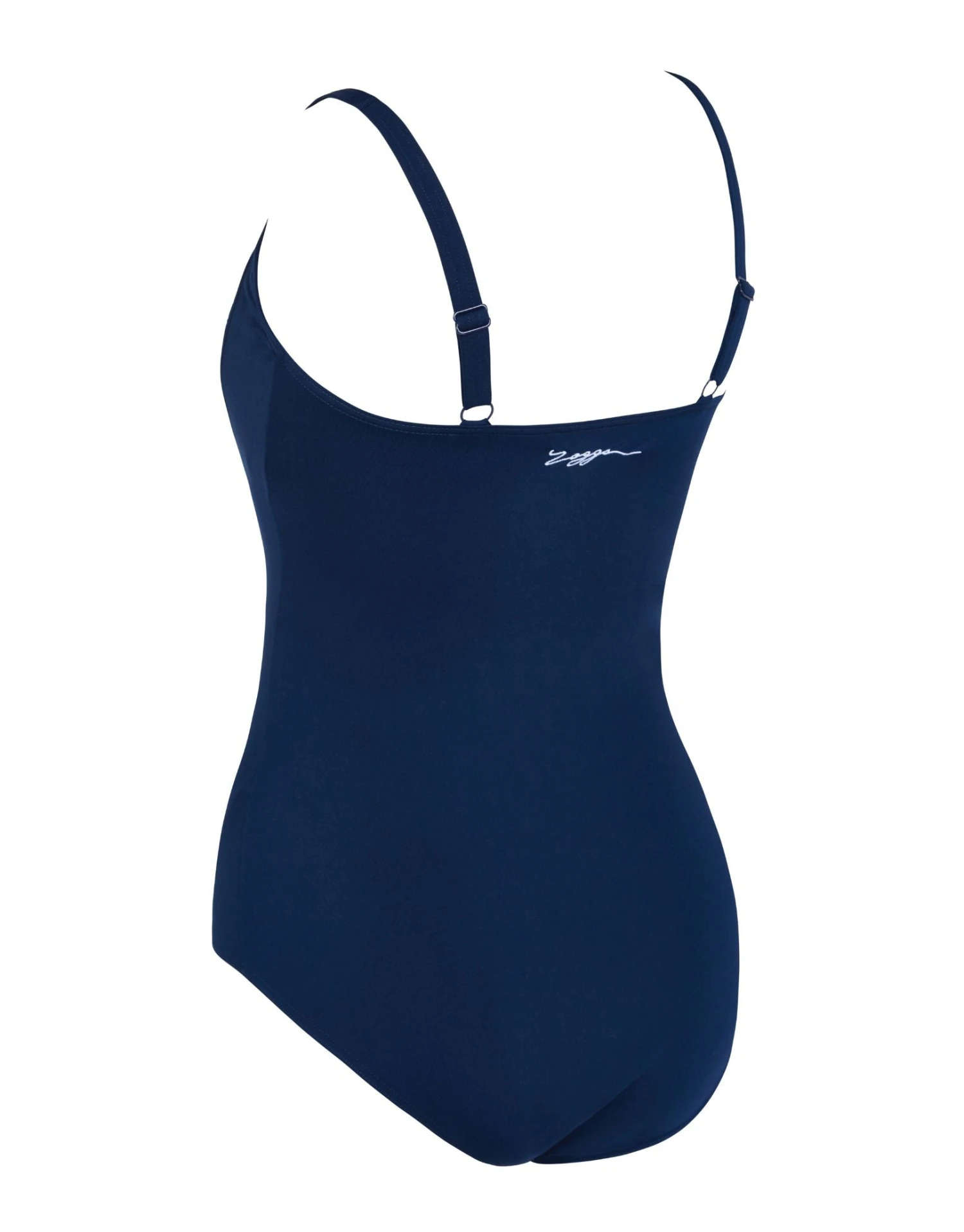 Zoggs Martinique Ruched Front Adjustable Swimsuit - Navy 10 Zoggs Martinique Ruched Front Adjustable Swimsuit - Navy - Image 8