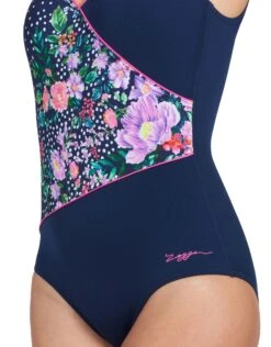 Zoggs Martinique Wrap Front Swimsuit -Swim District Zoggs Martinique Wrap Front Swimsuit 1