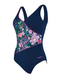 Zoggs Martinique Wrap Front Swimsuit -Swim District Zoggs Martinique Wrap Front Swimsuit 3