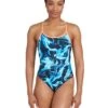 Zoggs Ocean Smoke Sprintback Swimsuit - Navy/Black -Swim District Zoggs Ocean Smoke Sprintback Swimsuit 4