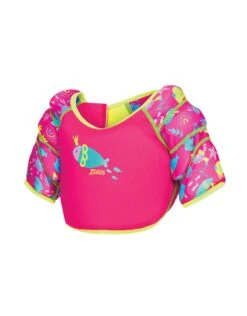Zoggs Sea Queen Water Wings Swim Vest - Pink -Swim District Zoggs Sea Queen Water Wings Vest 1