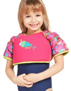 Zoggs Sea Queen Water Wings Swim Vest - Pink -Swim District Zoggs Sea Queen Water Wings Vest 5